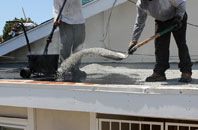 Clay Lake flat roofing repair